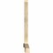 Ekena Millwork Bellingham Rough Sawn Timber Gable Bracket, Douglas Fir, 96"W x 56"H x 4"D x 4"F, 14/12 Pitch GBW096X56X0404BEL00RDF - alternate 5